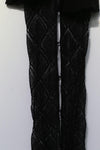 RUI hollow knitted half skirt RSS23KN13 ONYX black